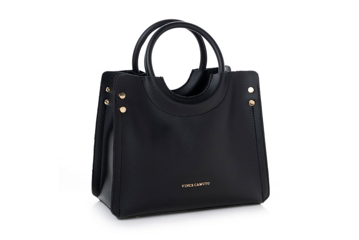 Vince Camuto Bolso Perugia - Black en 100% Cuero de Polivinilo para Mujer, Elegancia y Estilo